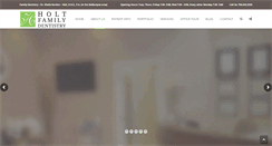Desktop Screenshot of holtfamilydentistry.com